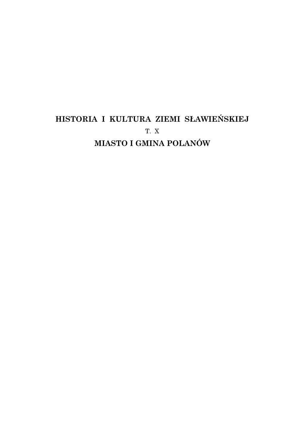 Historia I Kultura Ziemi Sławieńskiej Miasto I Gmina