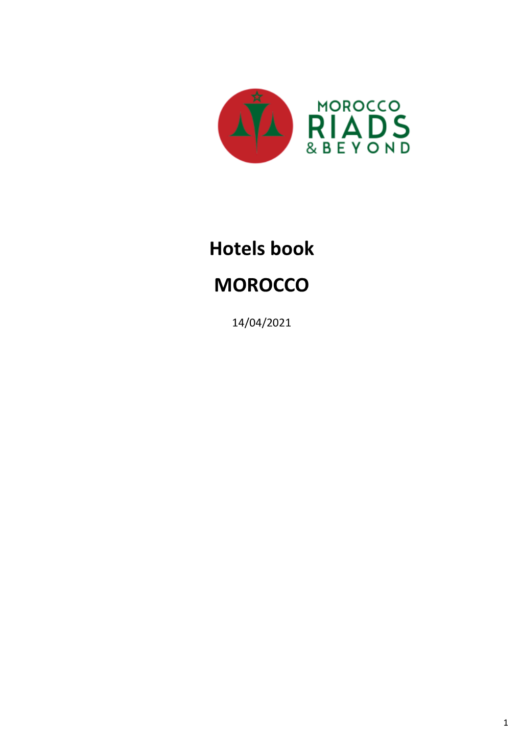 Hotels Book MOROCCO