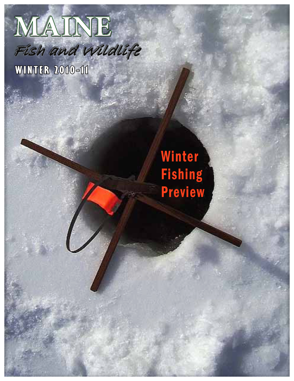 Maine Fish and Wildlife Magazine, Winter 2010-2011