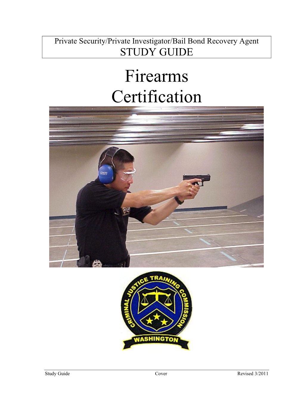 Firearm Certification Study Guide