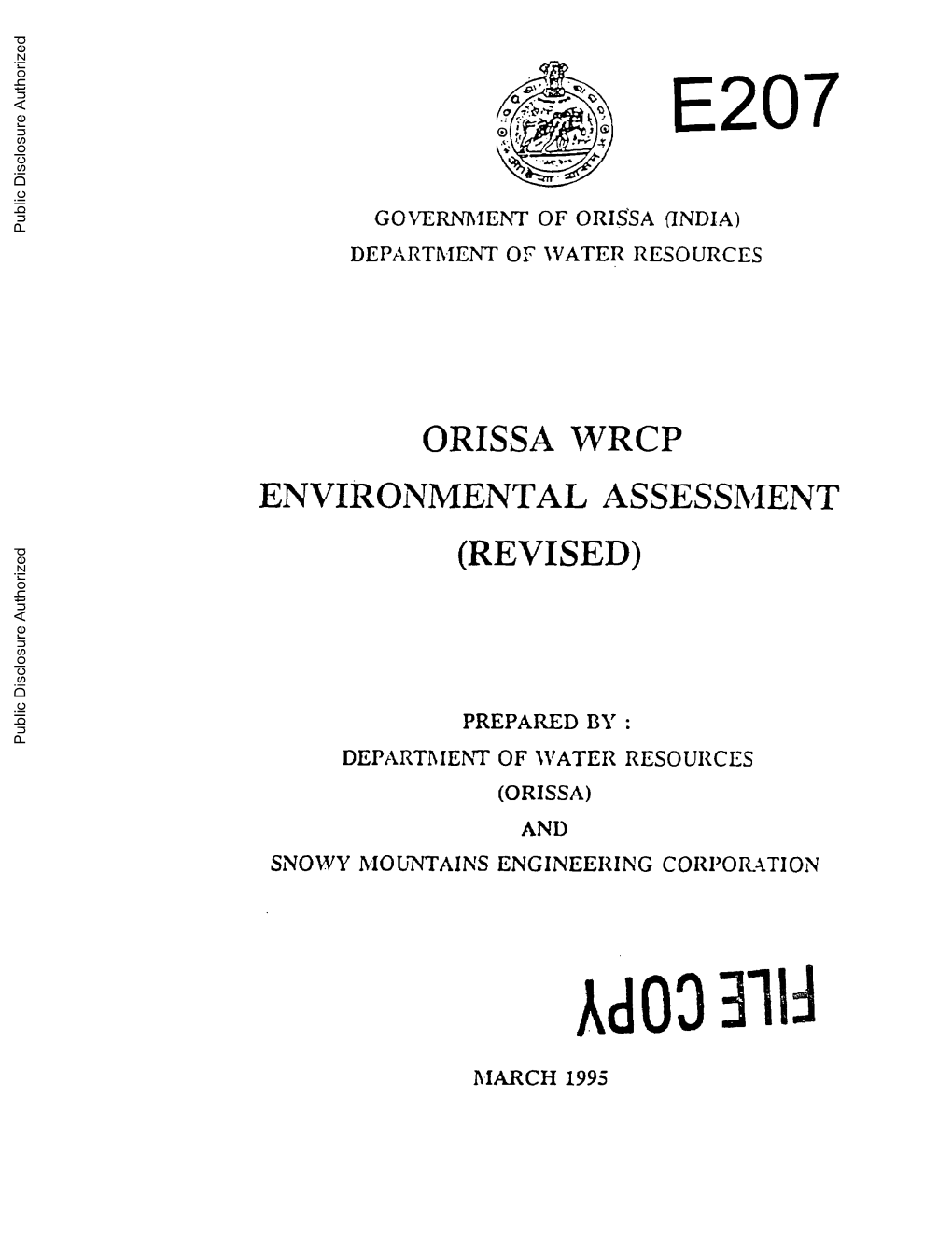 World Bank Document