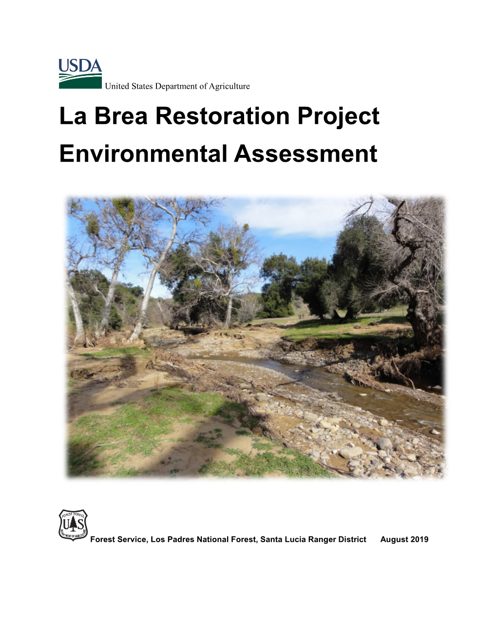 La Brea Restoration Project Environmental Assessment