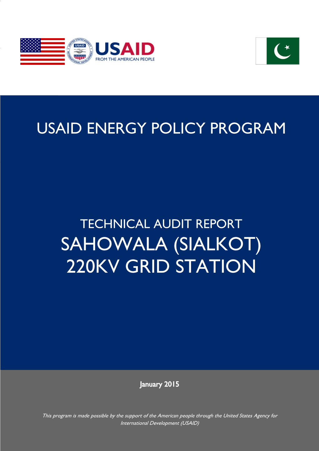 Technical Audit of Sahowala (Sialkot) 220Kv Grid Station