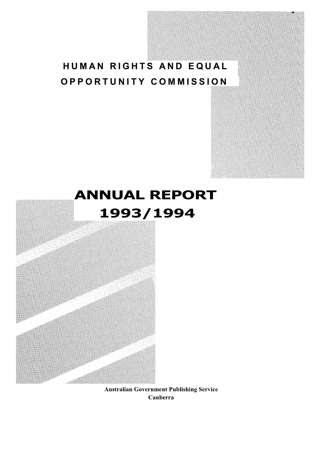 Annual Report 1993/1994