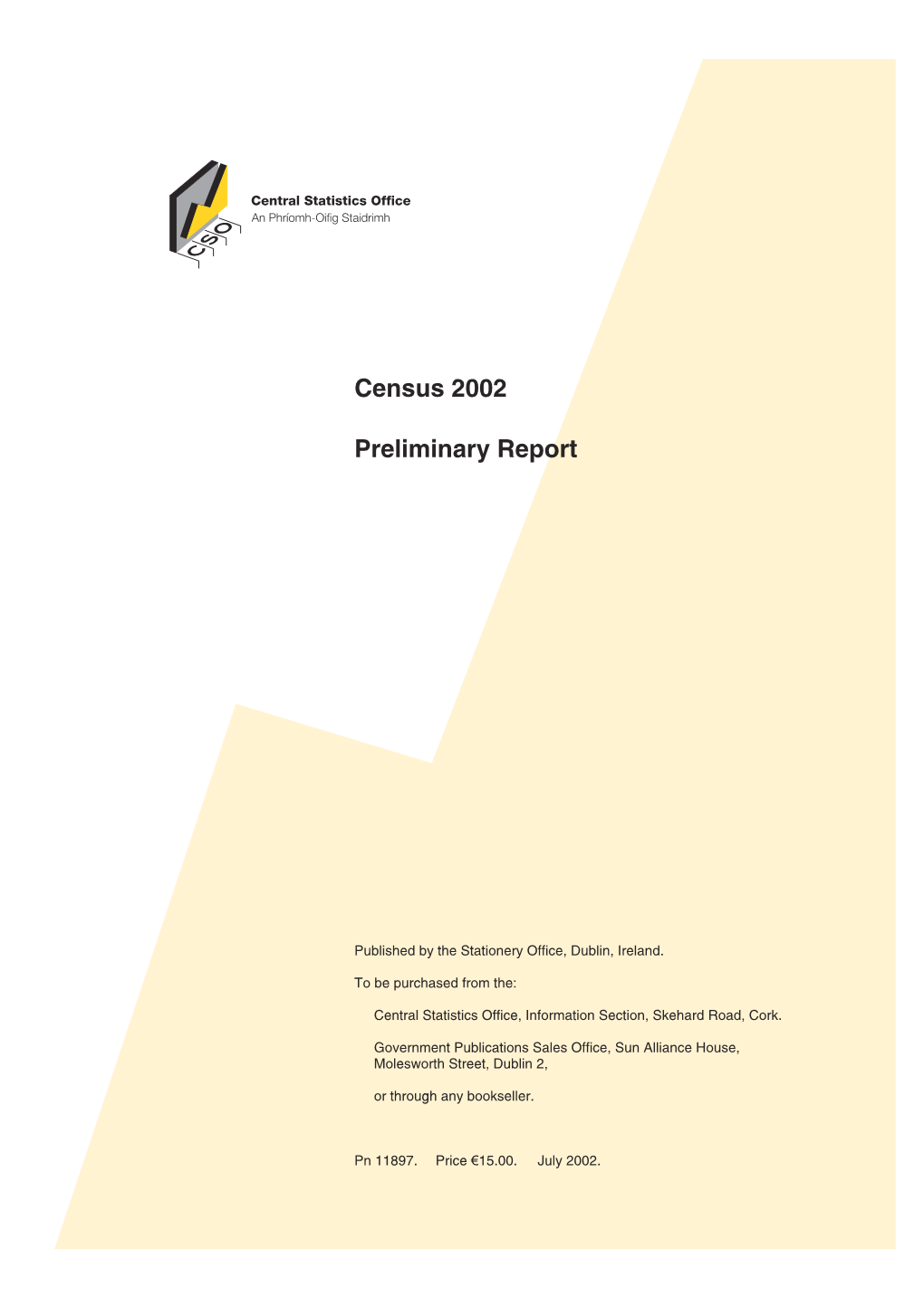 Census 2002 Preliminary Report