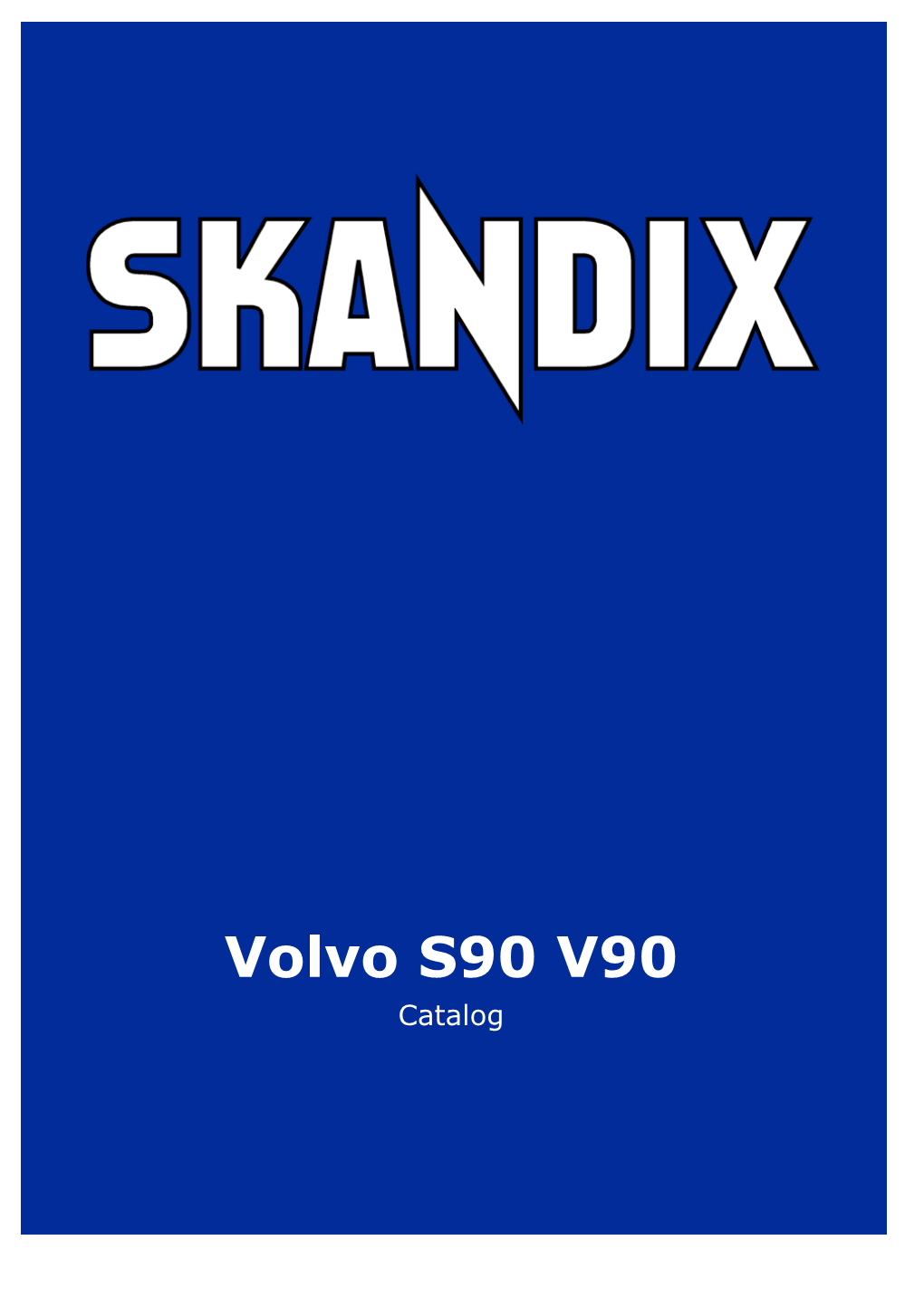 SKANDIX Catalog: Volvo S90