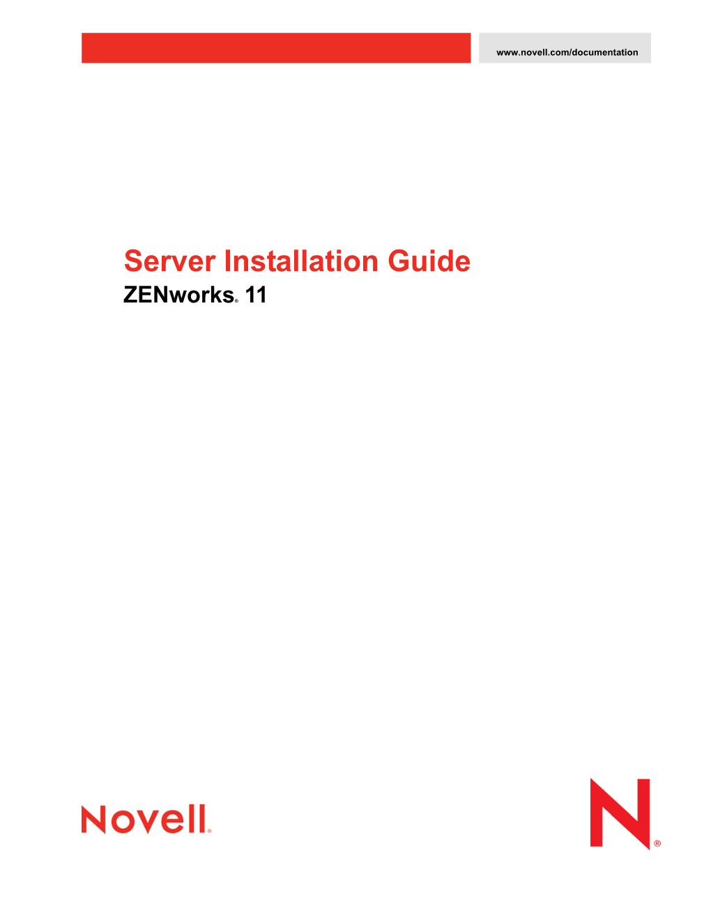 Zenworks 11 Server Installation Guide About This Guide