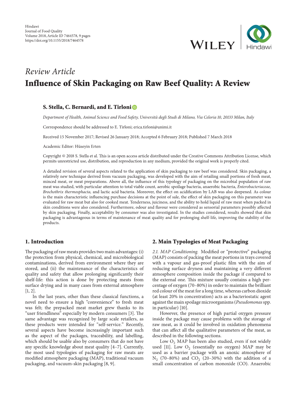 Influence of Skin Packaging on Raw Beef Quality: a Review