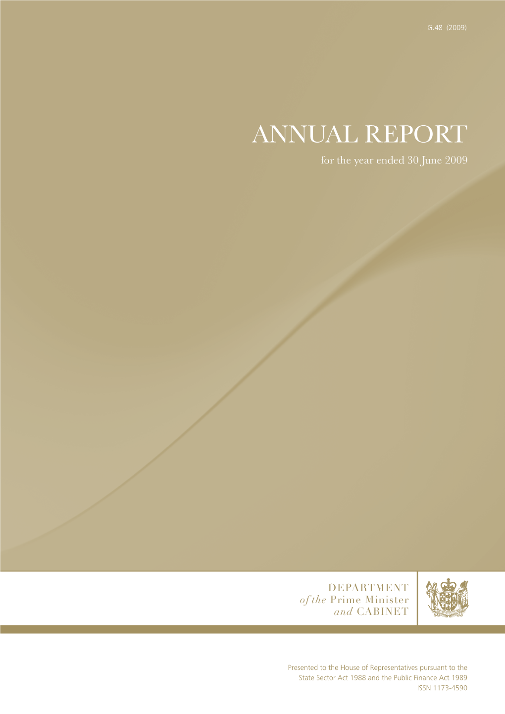 Annual Report: Department of the Prime Minister and Cabinet Annual