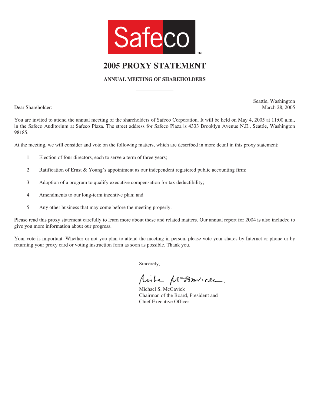 2005 Proxy Statement
