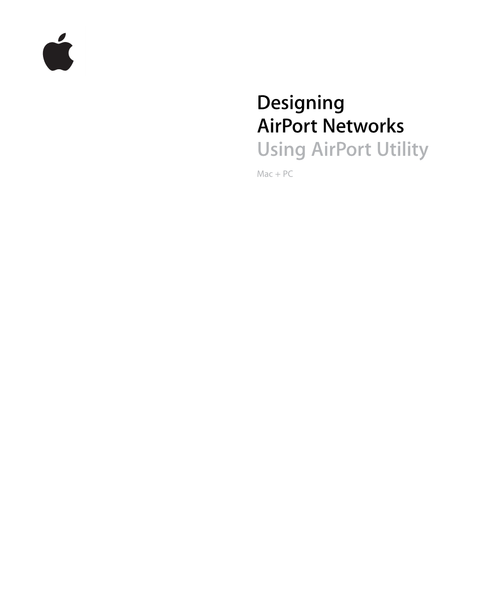 Designing Airport Networks Using Airport Utility