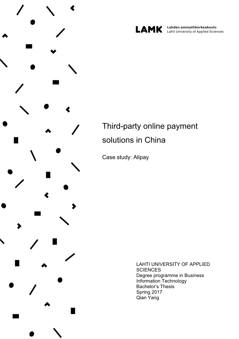 Third-Party Online Payment Solutions in China