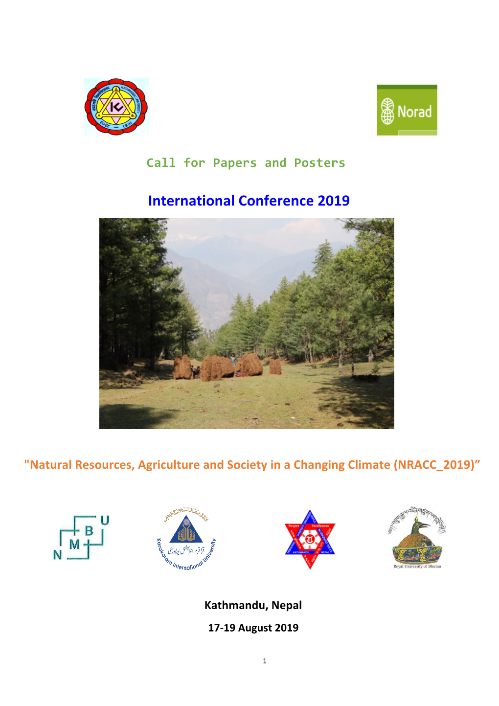 International Conference 2019