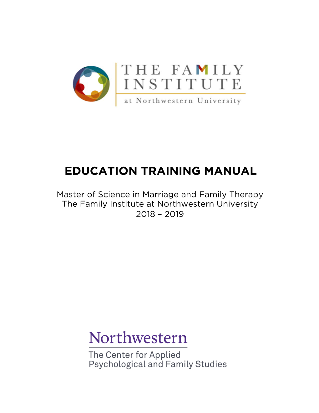 Education Training Manual