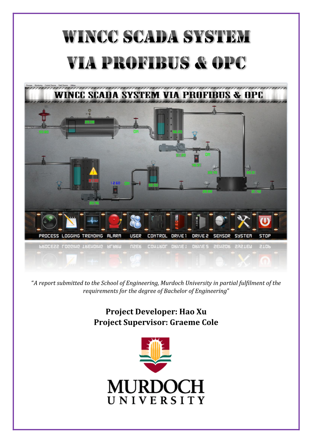 Wincc SCADA System Via Profibus &