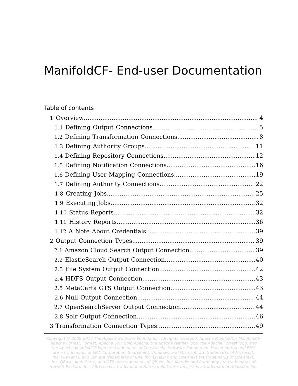 End-User Documentation