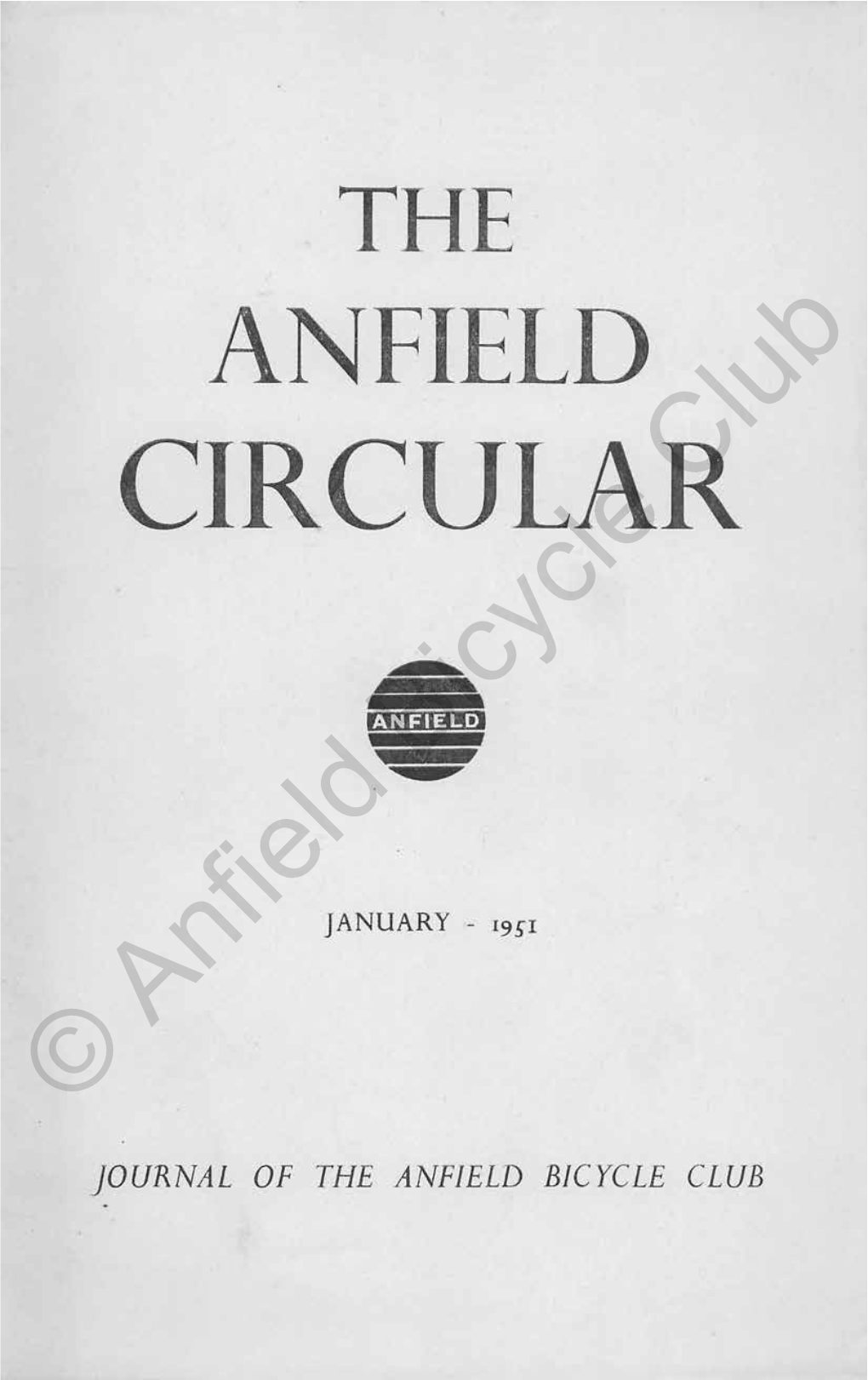 Anfield Bicycle Club Circular