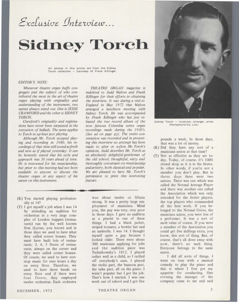 Sidney Torch