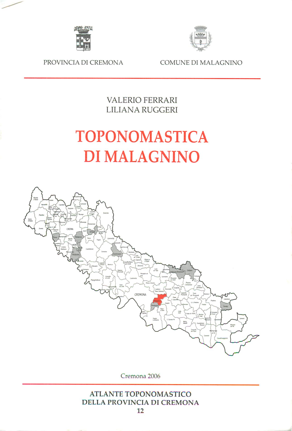 Toponomastica Di Malagnino