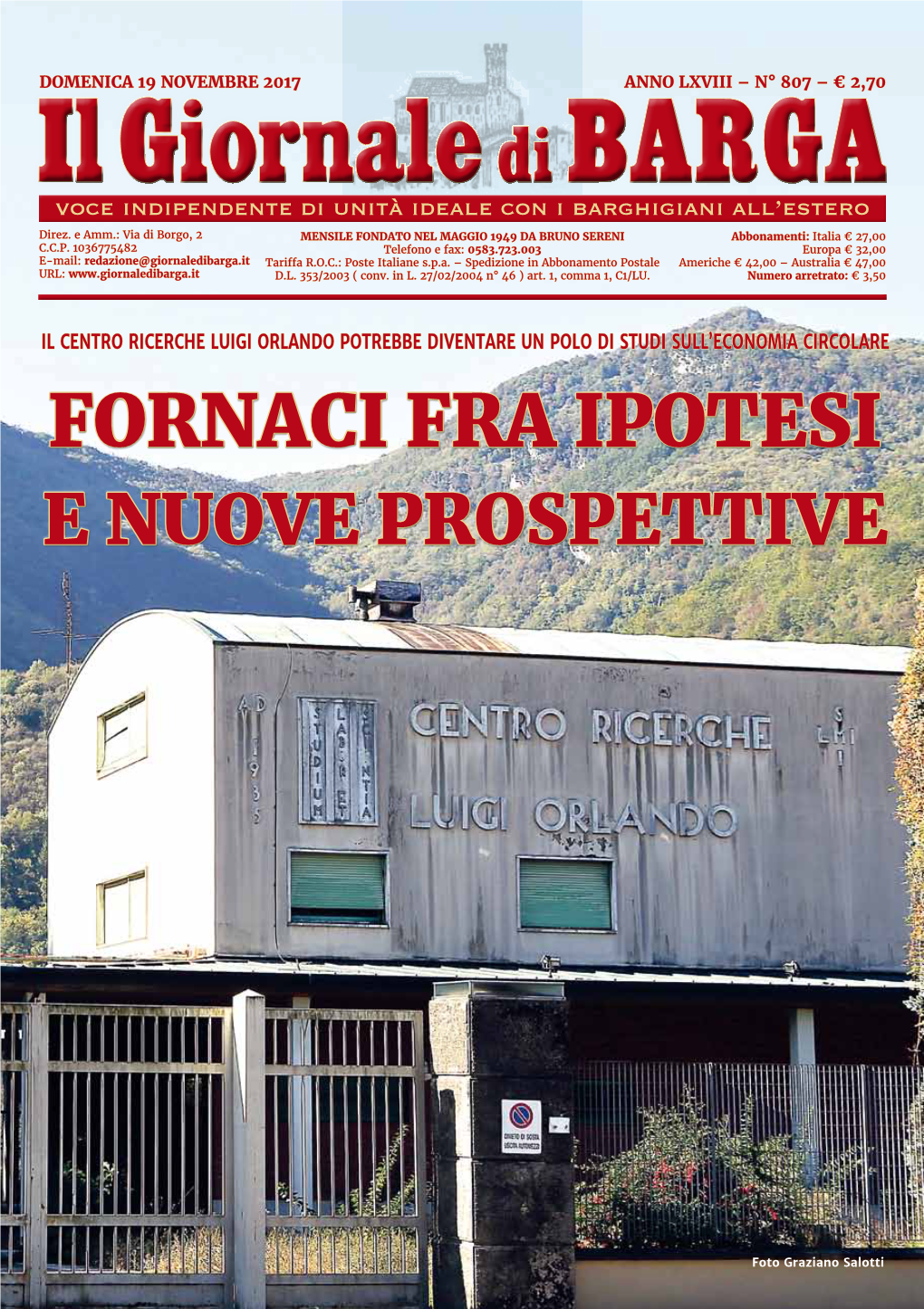 Fornaci Fra Ipotesi E Nuove Prospettive