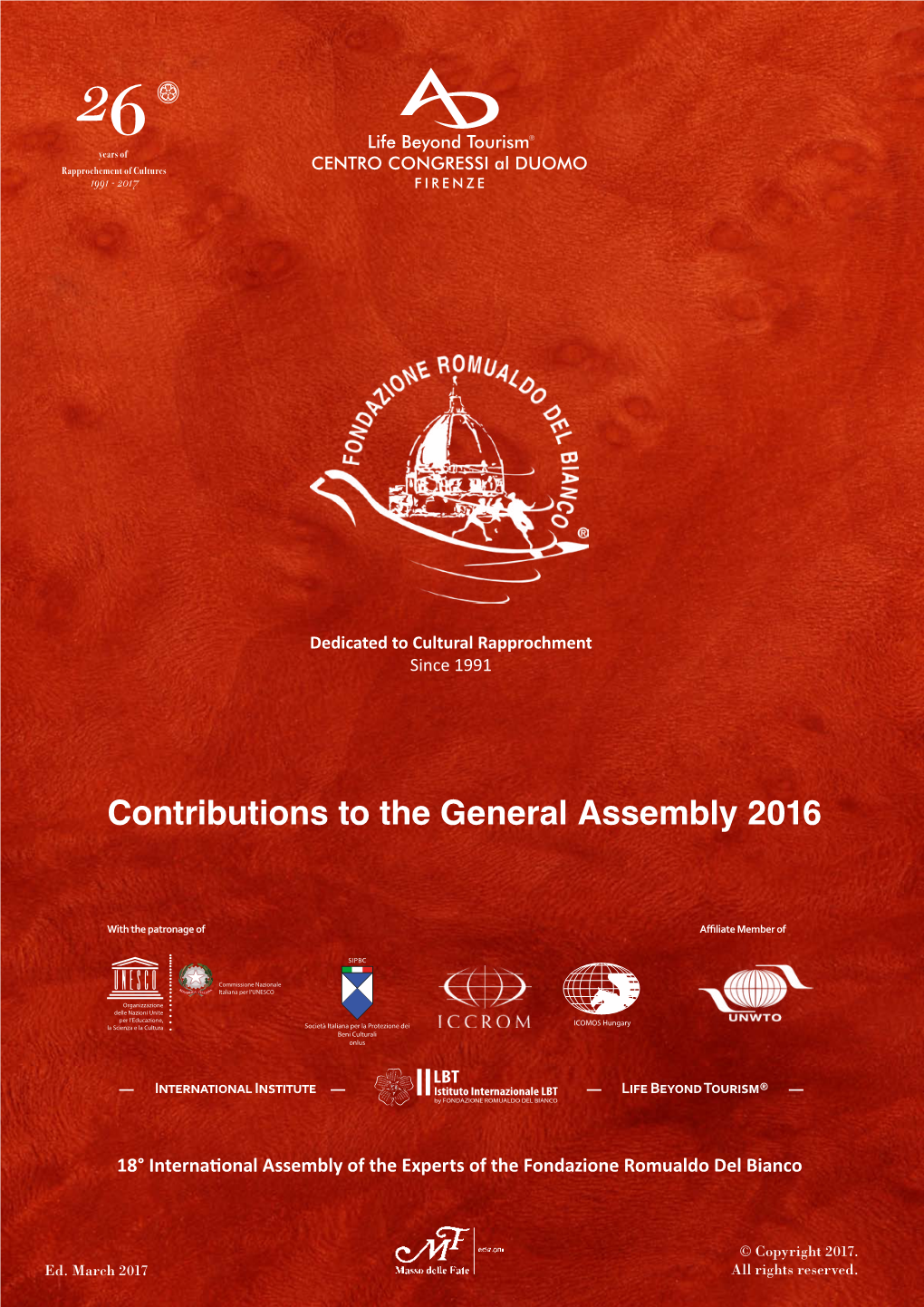 Contributions to the General Assembly 2016