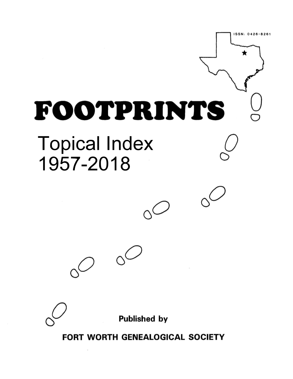 Footprints Topical Index 1957-2018