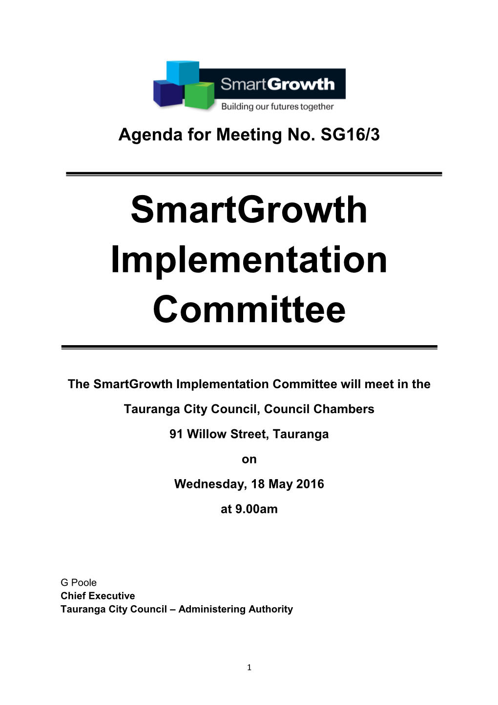 Smartgrowth Implementation Committee