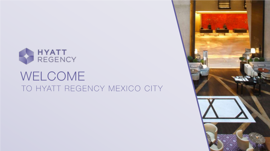 Hyatt Regency Mexico City 2019