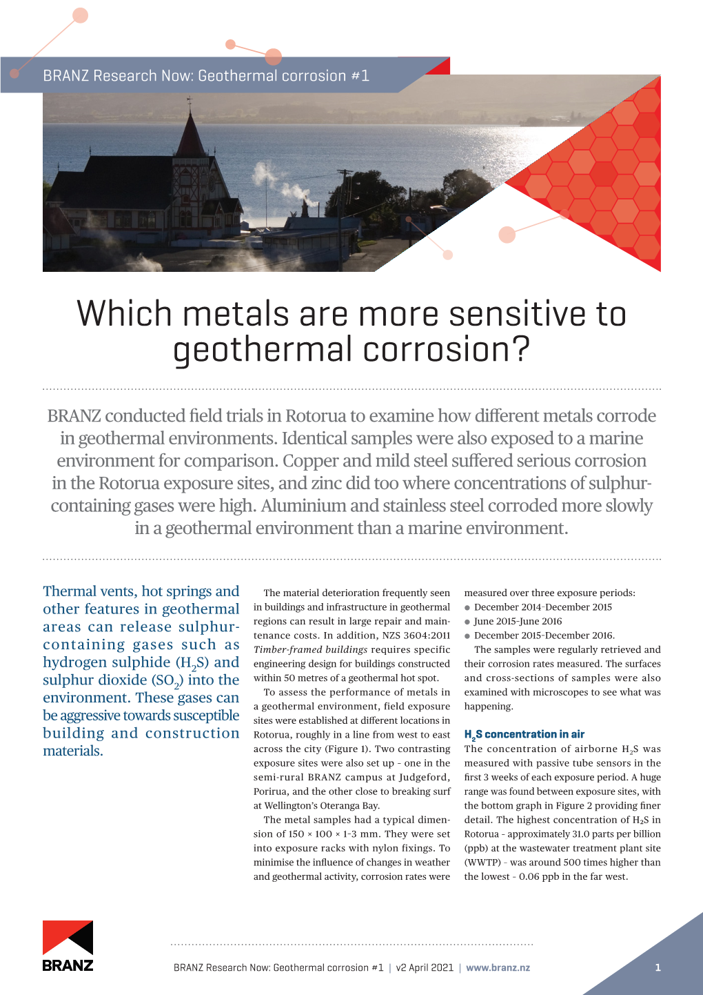 Which Metals Are More Sensitive to Geothermal Corrosion?