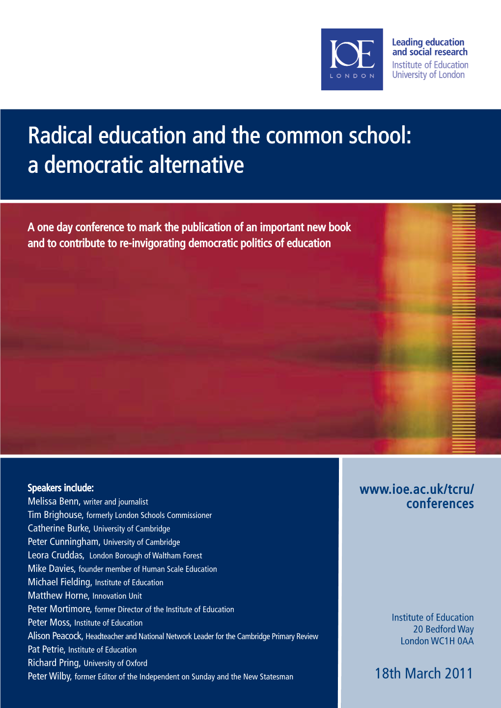 Radical Education Conference Flier Yippee Flyer