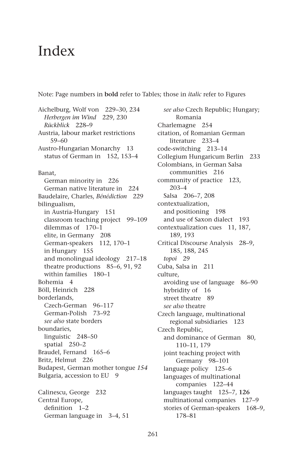 Those in Italic Refer to Figures Aichelburg, Wolf Von 229–30, 234