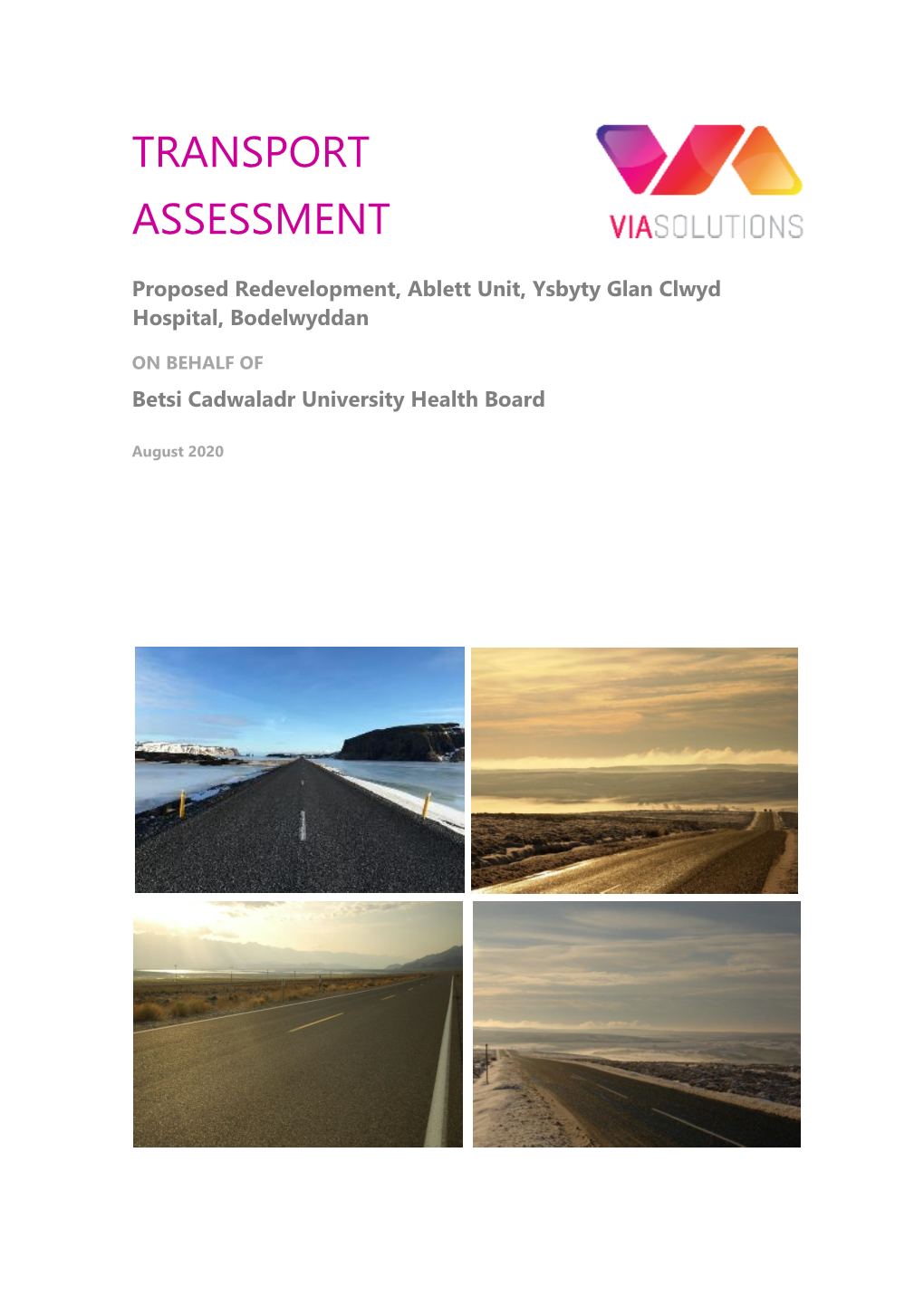 Transport Assessment – Ablett Ysbyty Glan Clwyd Hospital – 20094