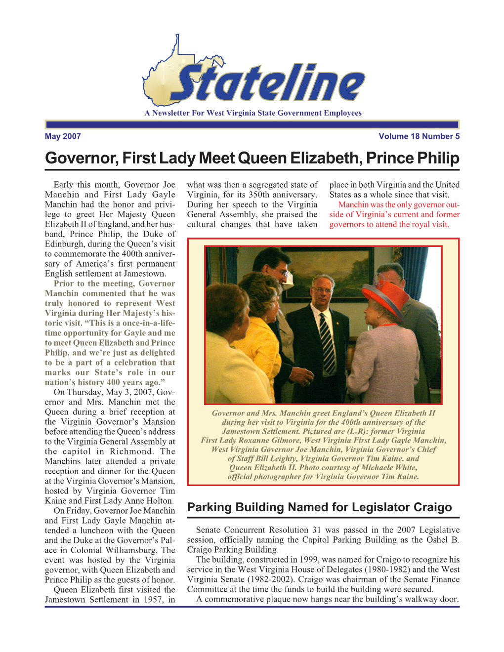 Governor, First Lady Meet Queen Elizabeth, Prince Philip