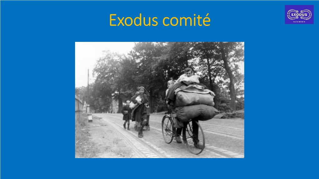 Exodus Comité Betuws Front Na Market Garden Exodus Comité