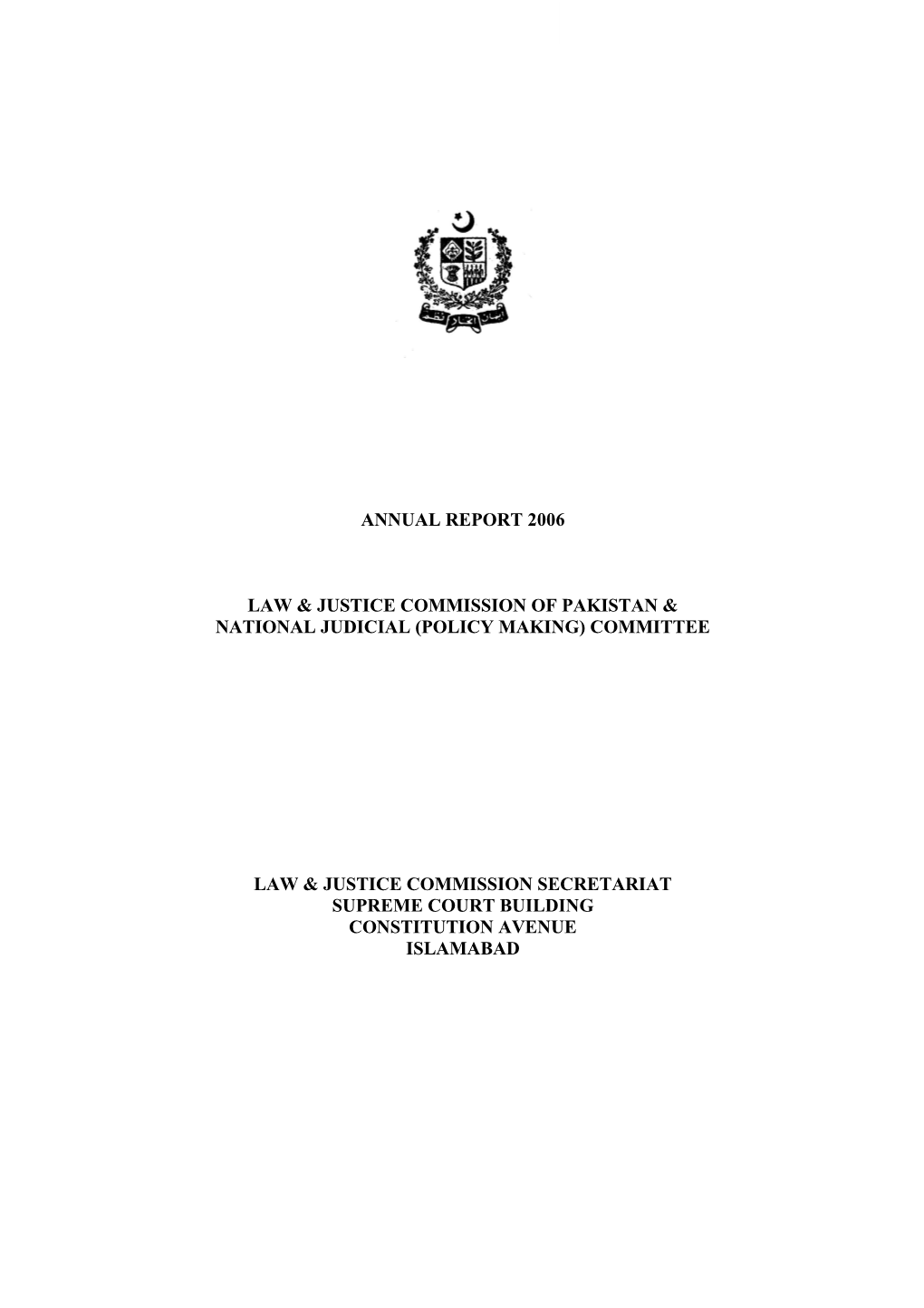 Law & Justice Commission of Pakistan &