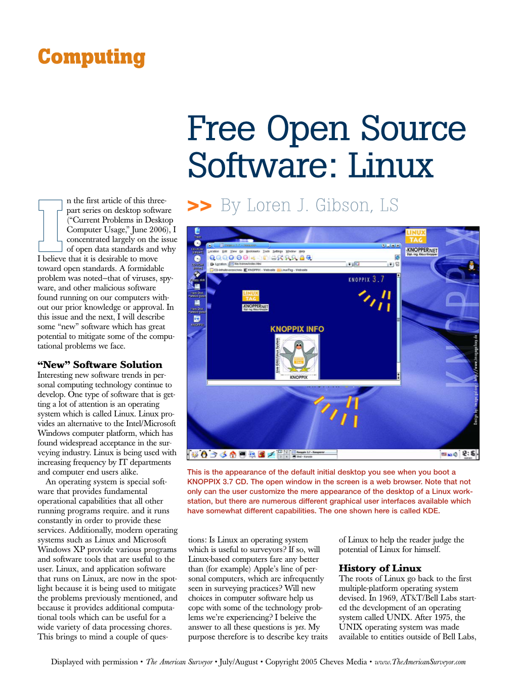 Free Open Source Software: Linux