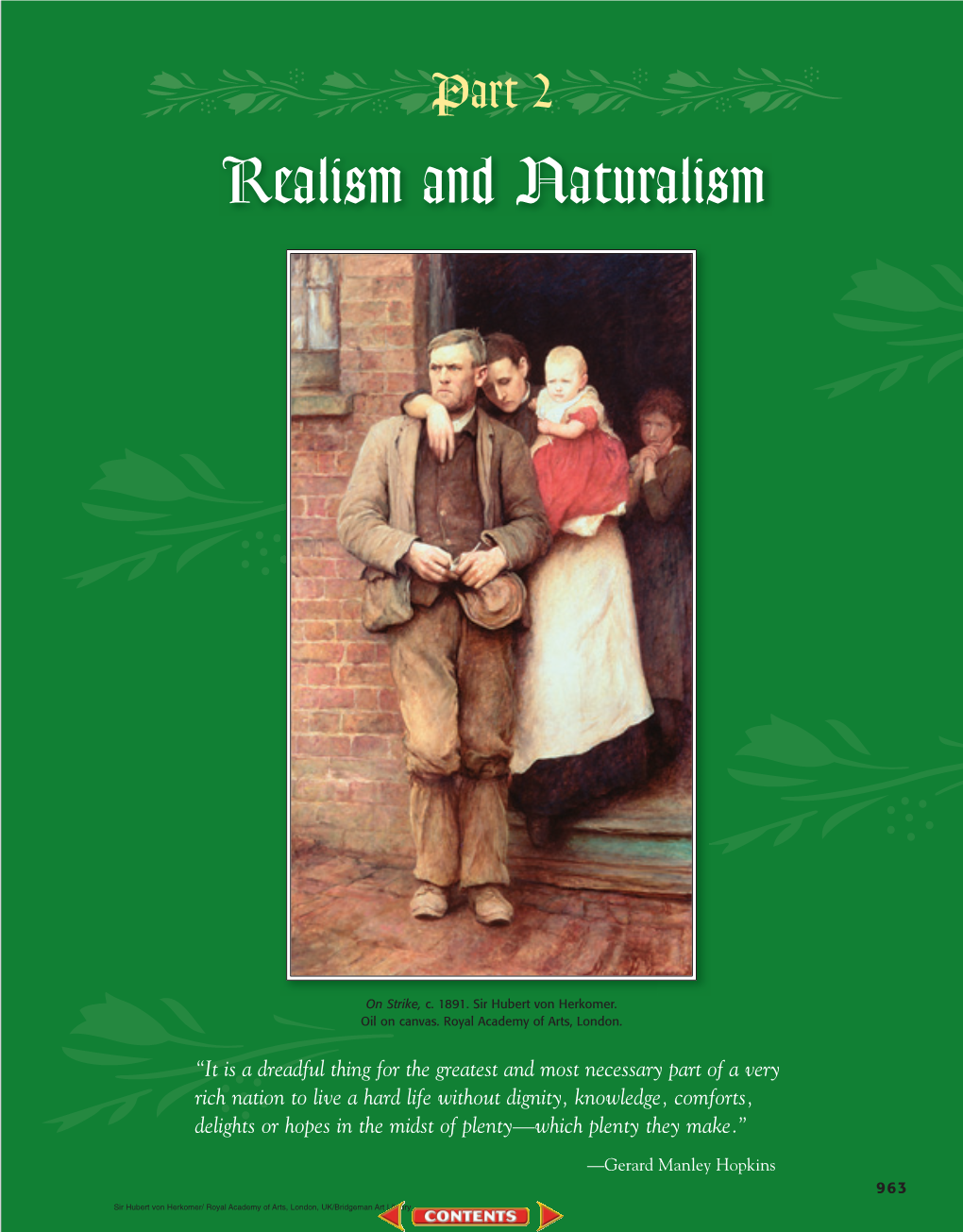 Realism and Naturalism