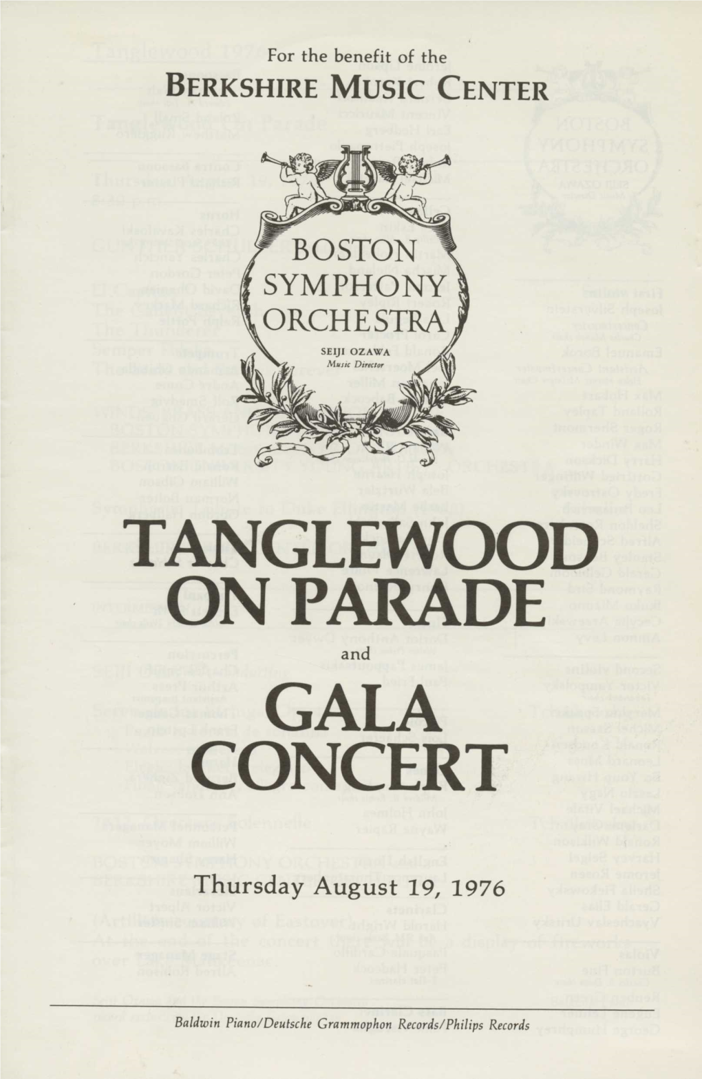Tanglewood on Parade Gala Concert