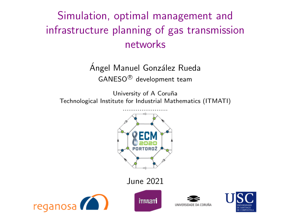 Simulation, Optimal Management and Infrastructure Planning of Gas Transmission Networks