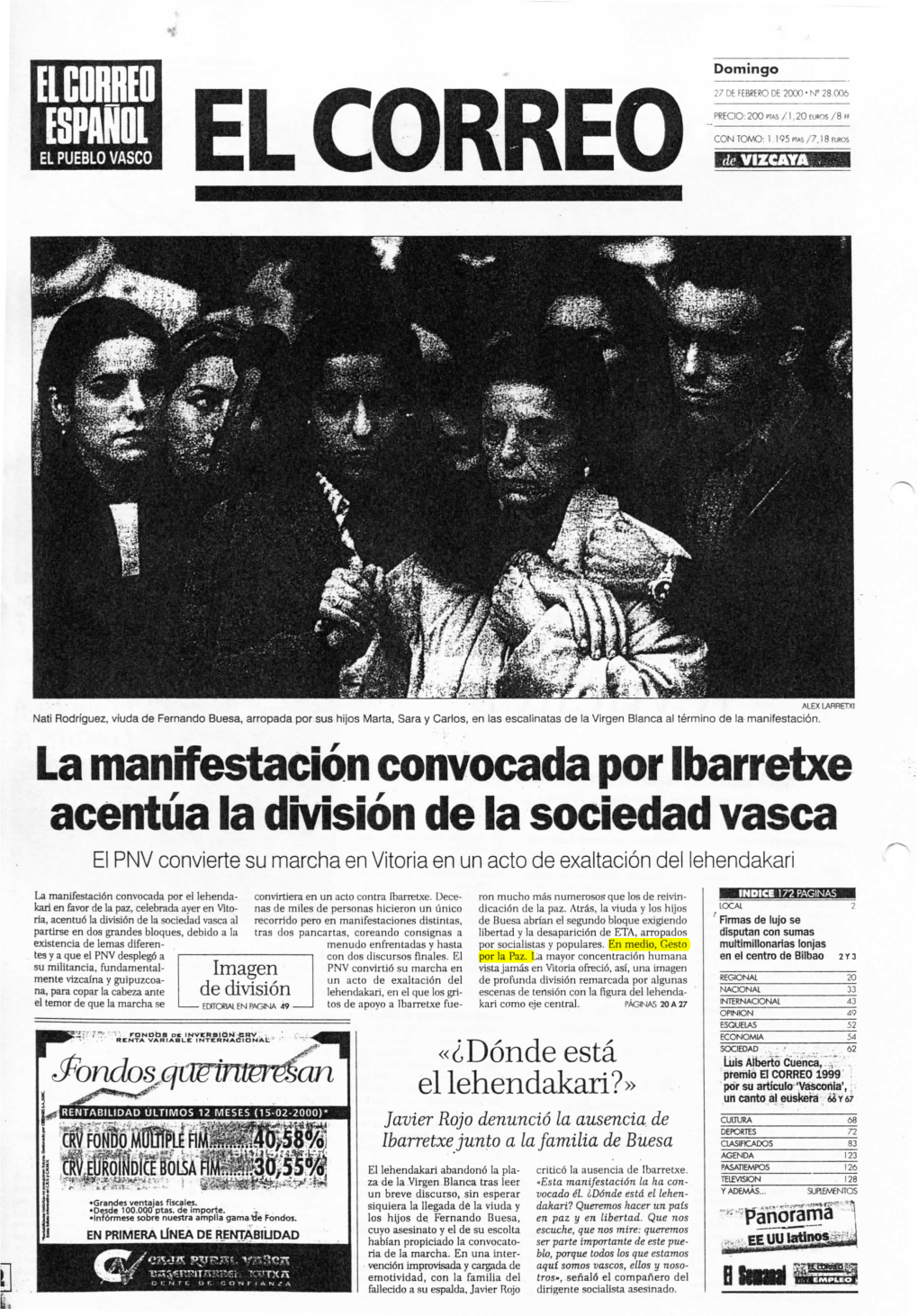 20000227 Prensa Manifestacion Buesa