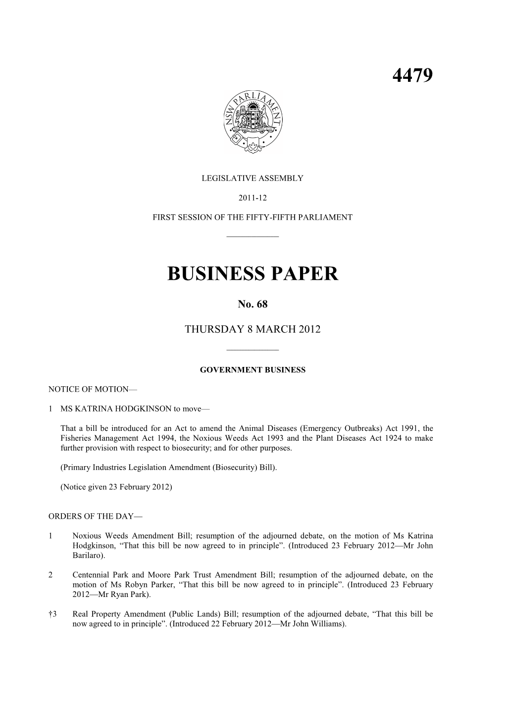 4479 Business Paper