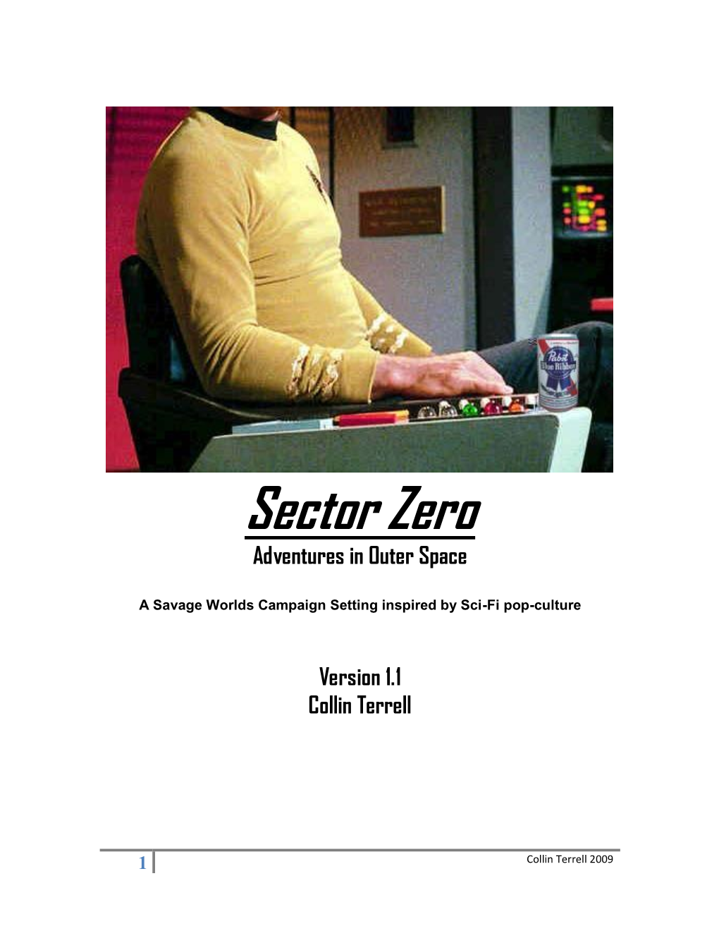 Sector Zero Adventures in Outer Space