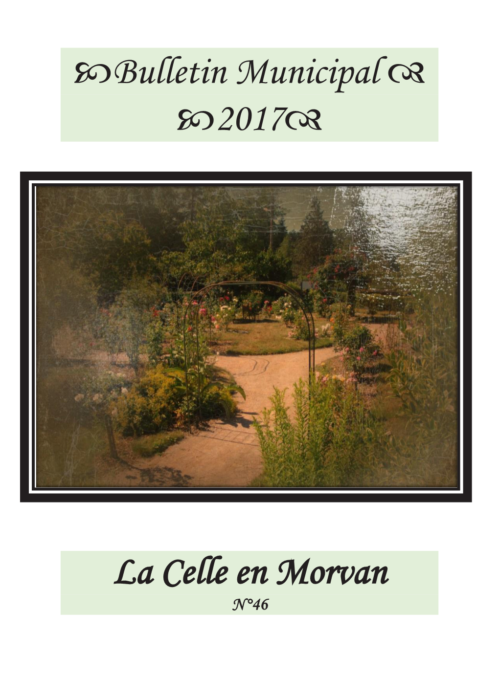 Obulletin Municipal G O2017G La Celle En Morvan