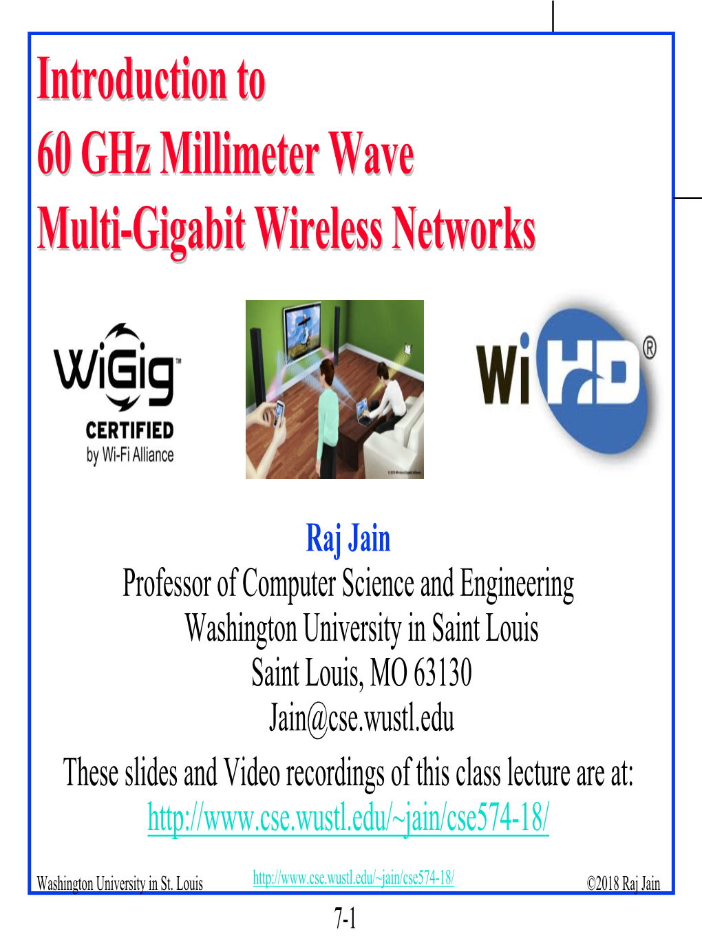 Introduction to 60-Ghz Millimeter Wave Multi-Gigabit Wireless Networks