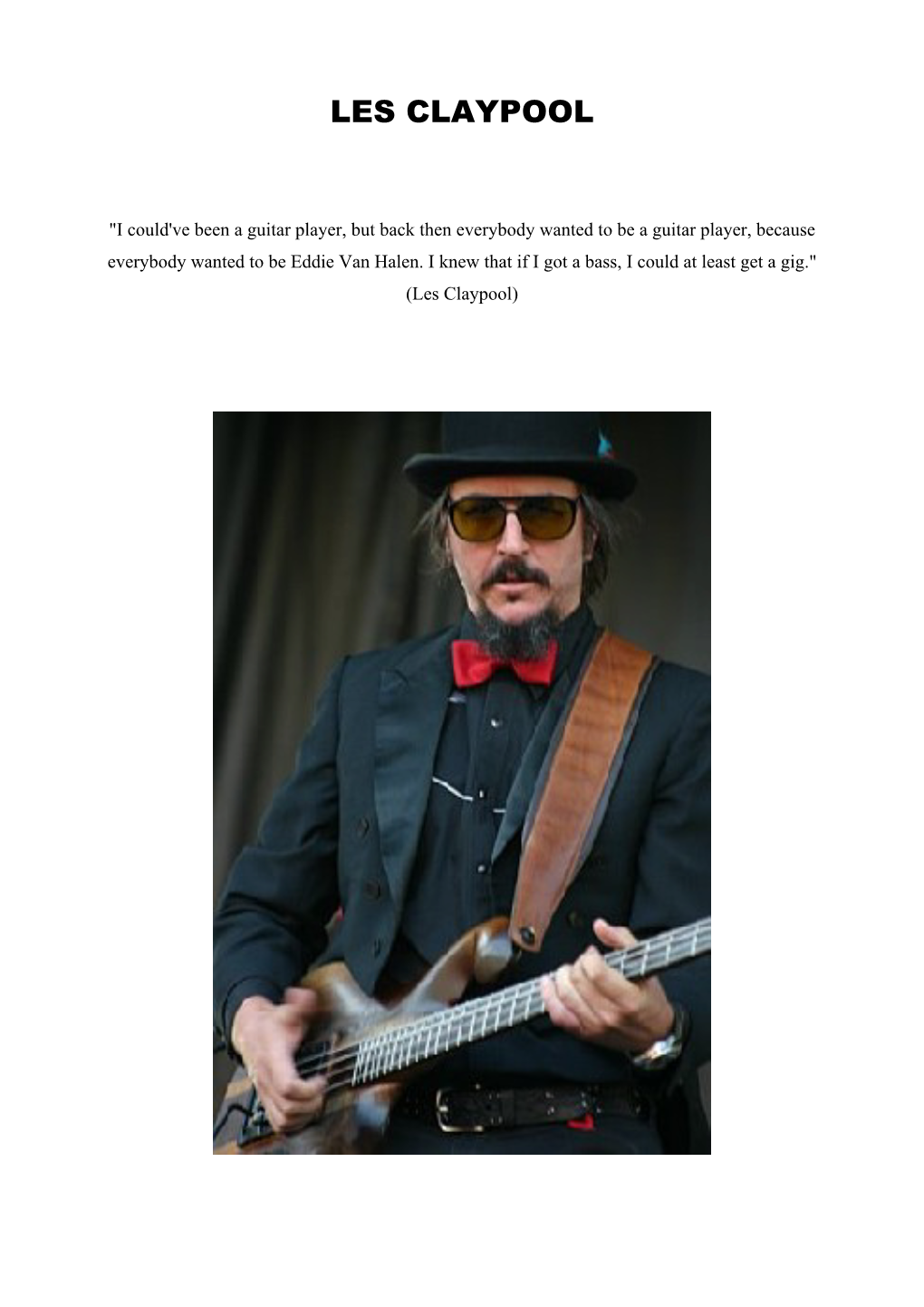 Les Claypool