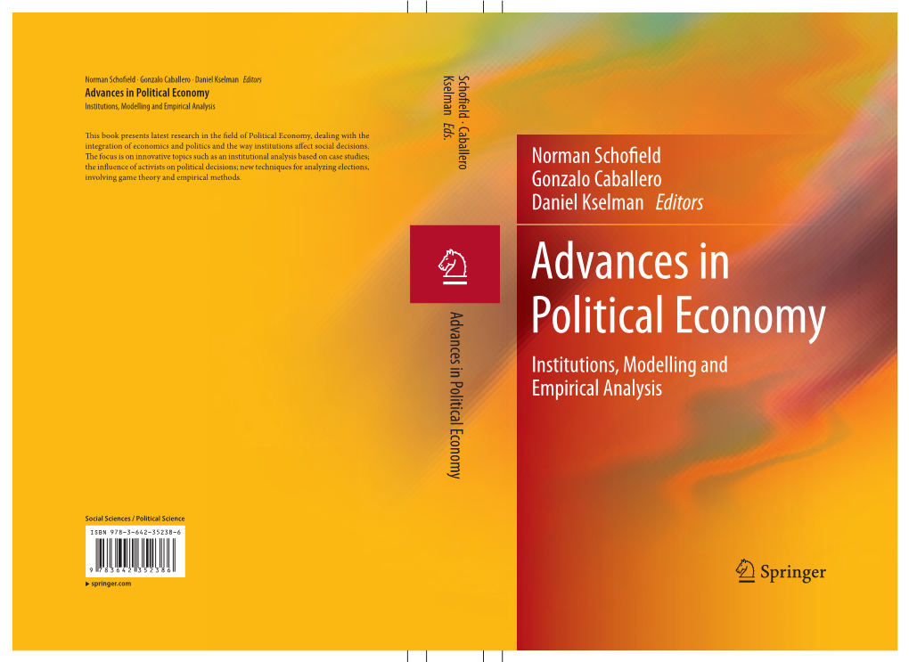 1 Advances in Political Economy