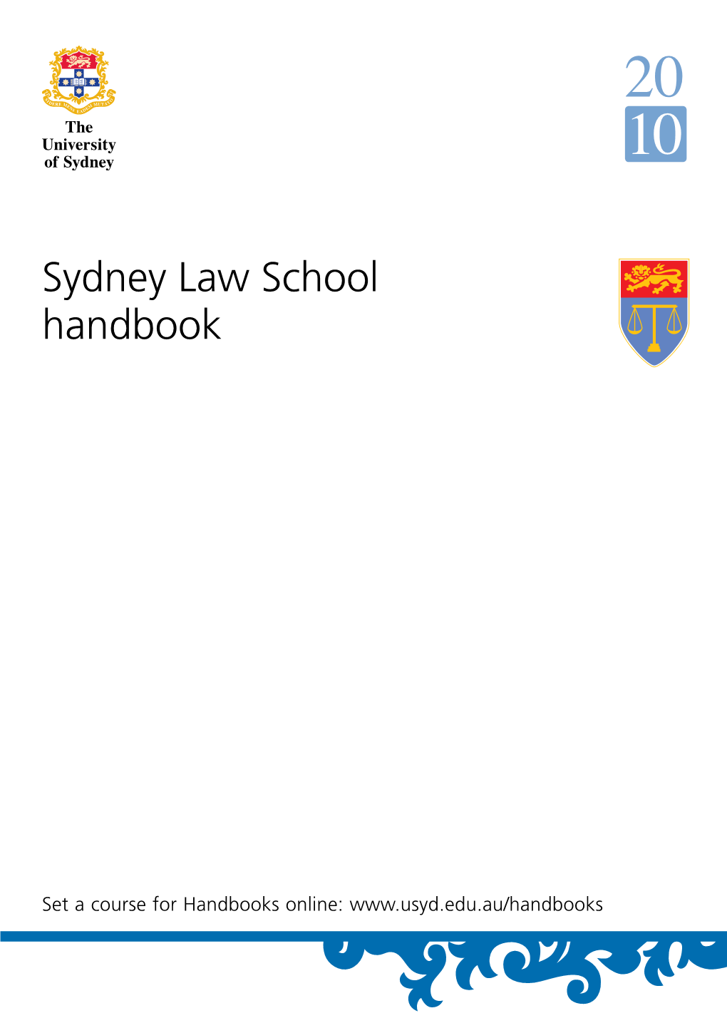 Sydney Law School Handbook