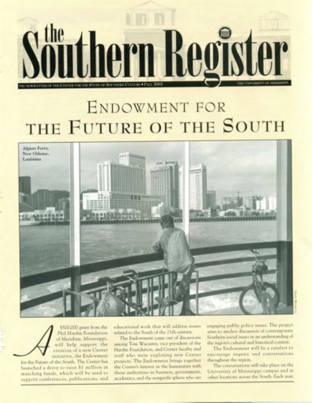The Future of the South