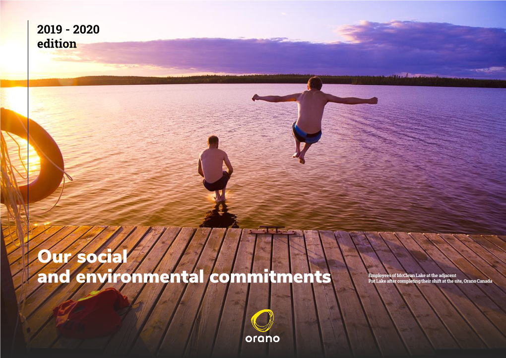 Our Social and Environmental Commitments