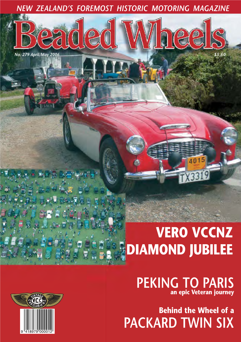 Peking to Paris Packard Twin Six Vero Vccnz Diamond